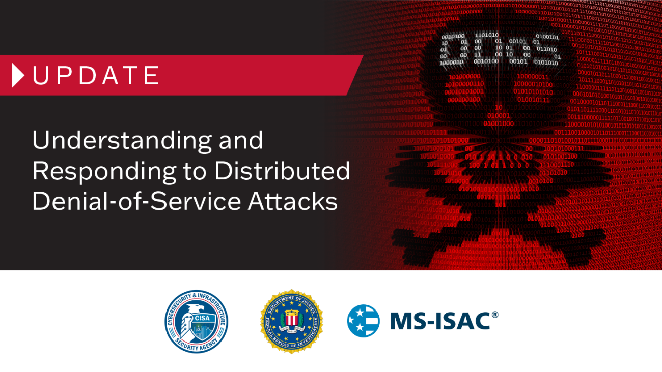 Update: Understanding and Responding to Distributed Denial-Of-Service Attacks